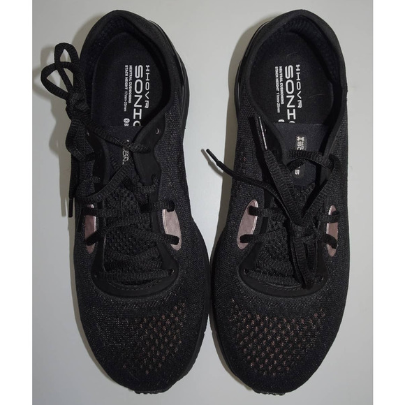 Under Armour Women's HOVR Sonic 5, Size 9, Black/Rosegold - Picture 4 of 13